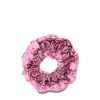 ELASTICO PER CAPELLI IN SETA ROSA Motivo greca