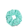 ELASTICO PER CAPELLI IN SETA VERDE CHIARO Em logo