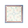 FOULARD BEIGE IN SETA E ORANGE FIBER Collezione orange fiber