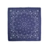 FOULARD IN LANA, CASHMERE E SETA 65 BLU SCURO Paisley