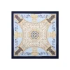 FOULARD IN SETA 90 BLU Divinita’