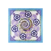 FOULARD IN SETA 90 BLUETTE Timeless morning