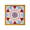 FOULARD IN SETA 90 GIALLO Le mongolfiere