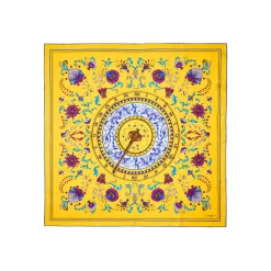 FOULARD IN SETA 90 GIALLO Un'estate caprese