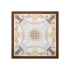 FOULARD IN SETA 90 MARRONE CHIARO Divinita’