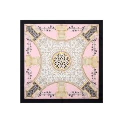FOULARD IN SETA 90 NERO Divinita’