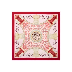 FOULARD IN SETA 90 ROSSO Divinita’