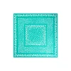 FOULARD IN SETA 65 VERDE CHIARO Eleganza a pois