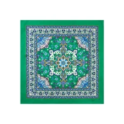 FOULARD IN SETA 90 VERDE Mediterranean vibes