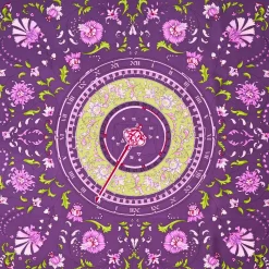 FOULARD IN SETA 90 VIOLA Un'estate caprese