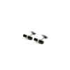 GEMELLI DA POLSO BARRETTA CON ONICE In argento