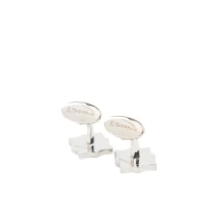 GEMELLI DA POLSO FIORE ARCHIVIO In argento