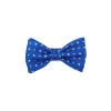 PAPILLON ANNODATO IN SETA BLUETTE Microfantasia fiore