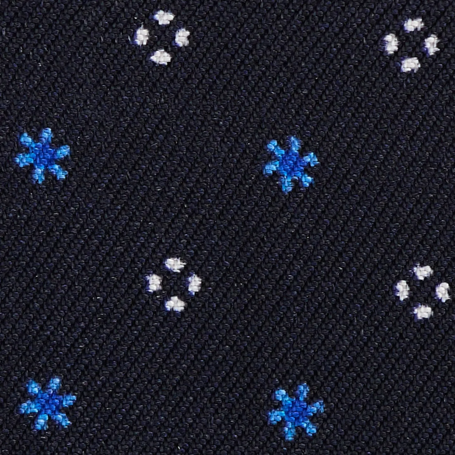 PORTACARTE DI CREDITO SETA E PELLE BLU SCURO 5 scomparti