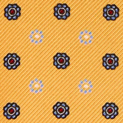 PORTACARTE PIEGHEVOLE IN SETA PELLE GIALLO 10 scomparti