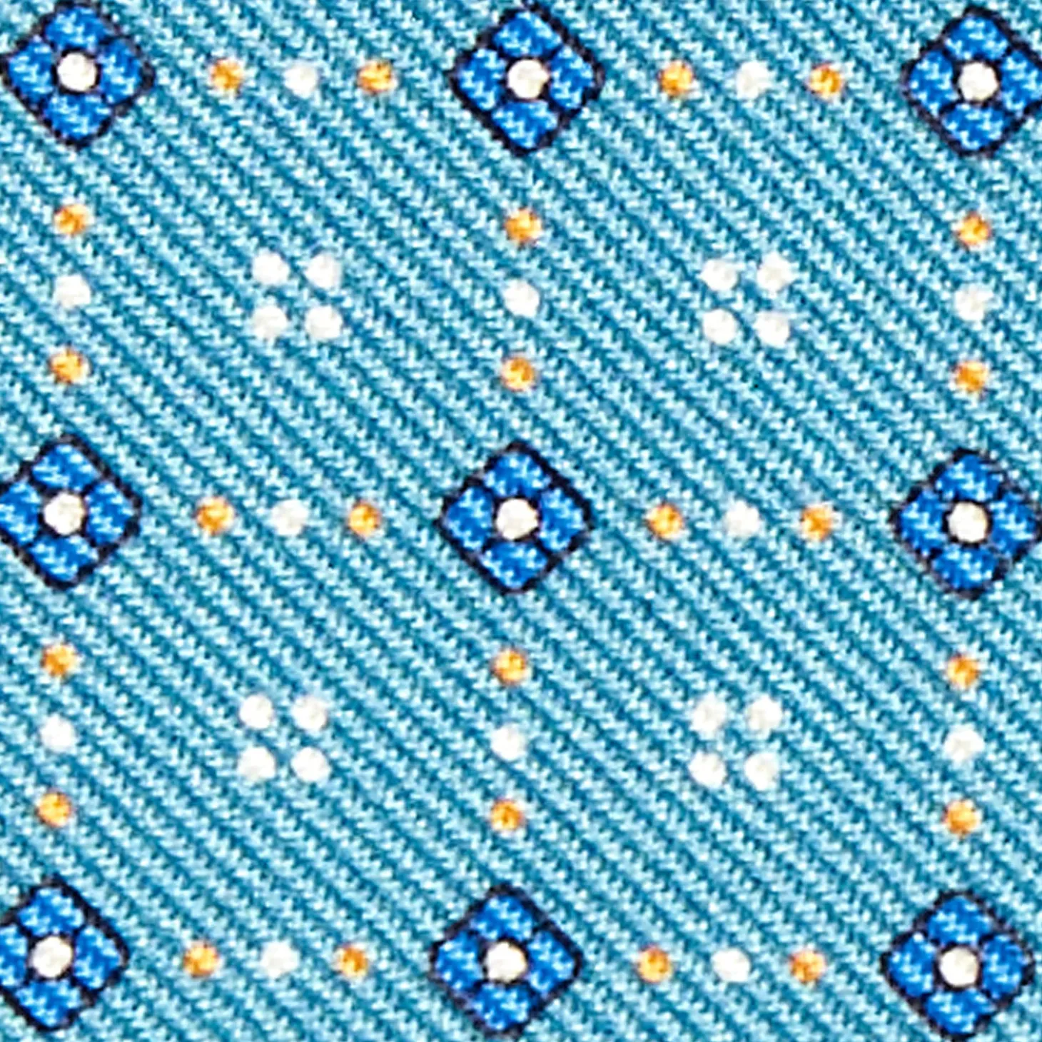 PORTAFOGLIO PICCOLO BLU MEDIO In seta e pelle