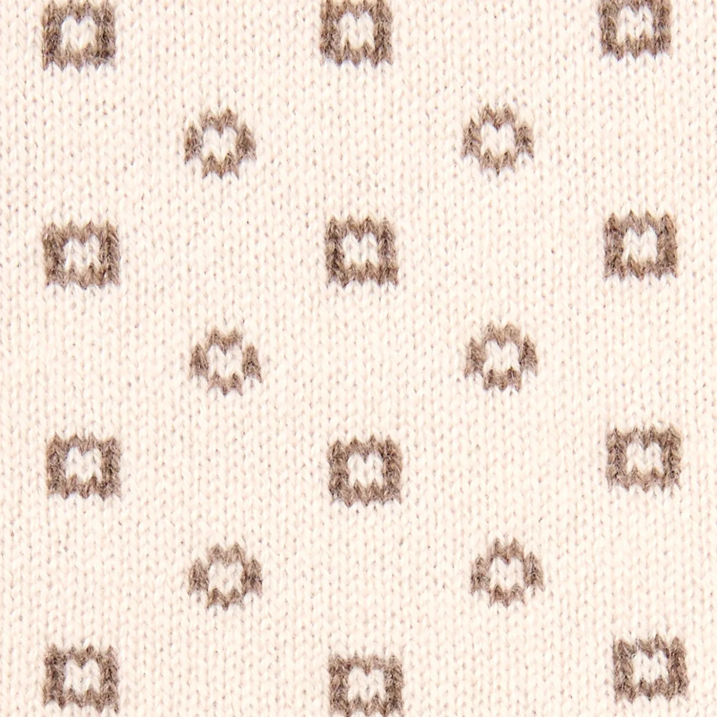 SCALDACOLLO BEIGE MICROFANTASIA In cashmere