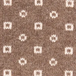 SCALDACOLLO BEIGE MICROFANTASIA In cashmere