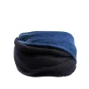 SCALDACOLLO BLU DOPPIO INTRECCIO In cashmere