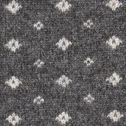 SCALDACOLLO GRIGIO SCURO MICROFANTASIA In cashmere