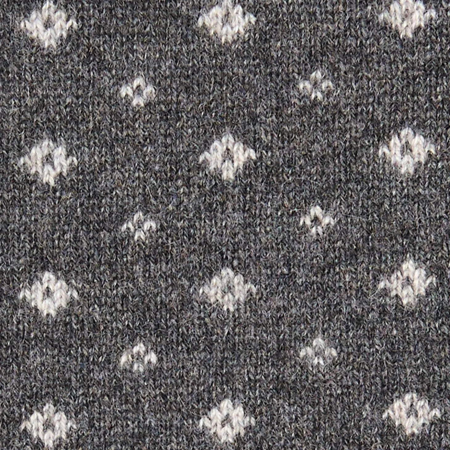 SCALDACOLLO GRIGIO SCURO MICROFANTASIA In cashmere