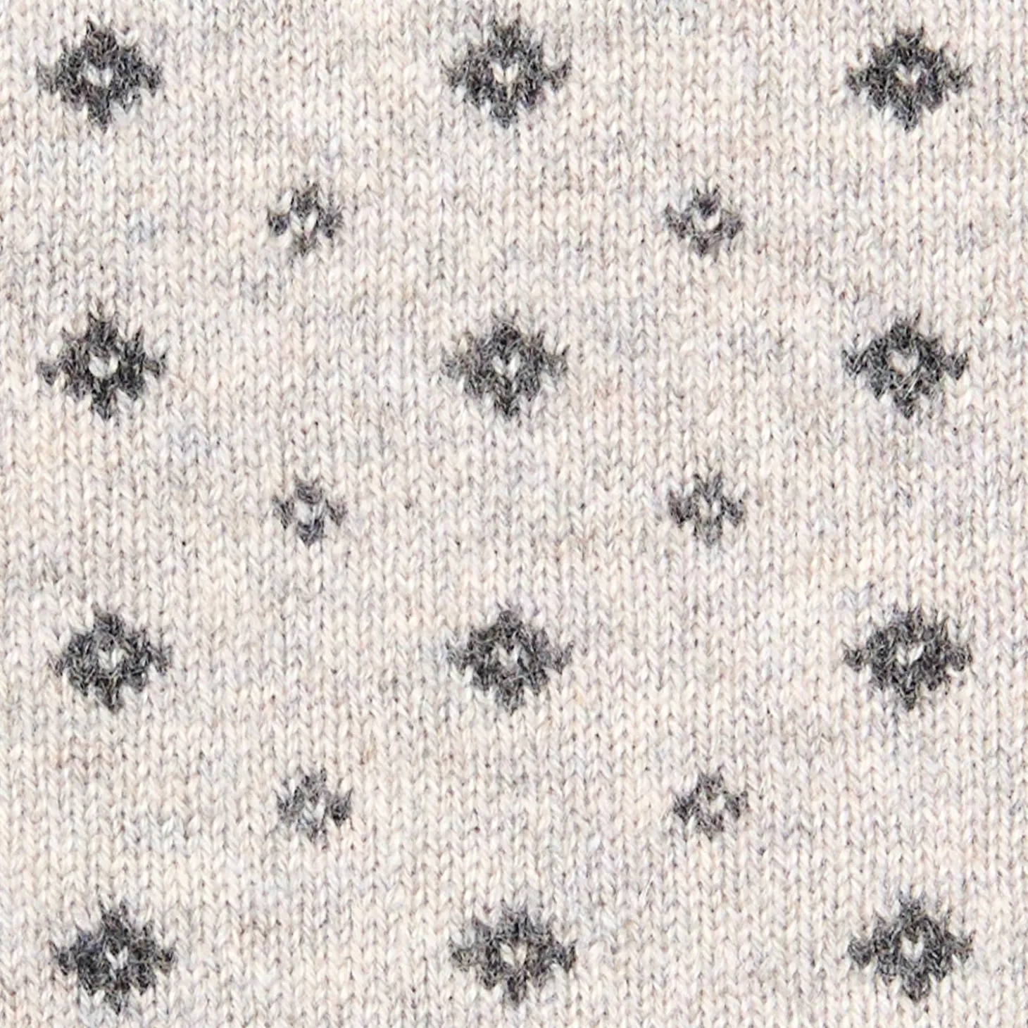 SCALDACOLLO GRIGIO SCURO MICROFANTASIA In cashmere