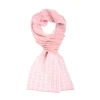 SCALDACOLLO ROSA MICROFANTASIA In cashmere
