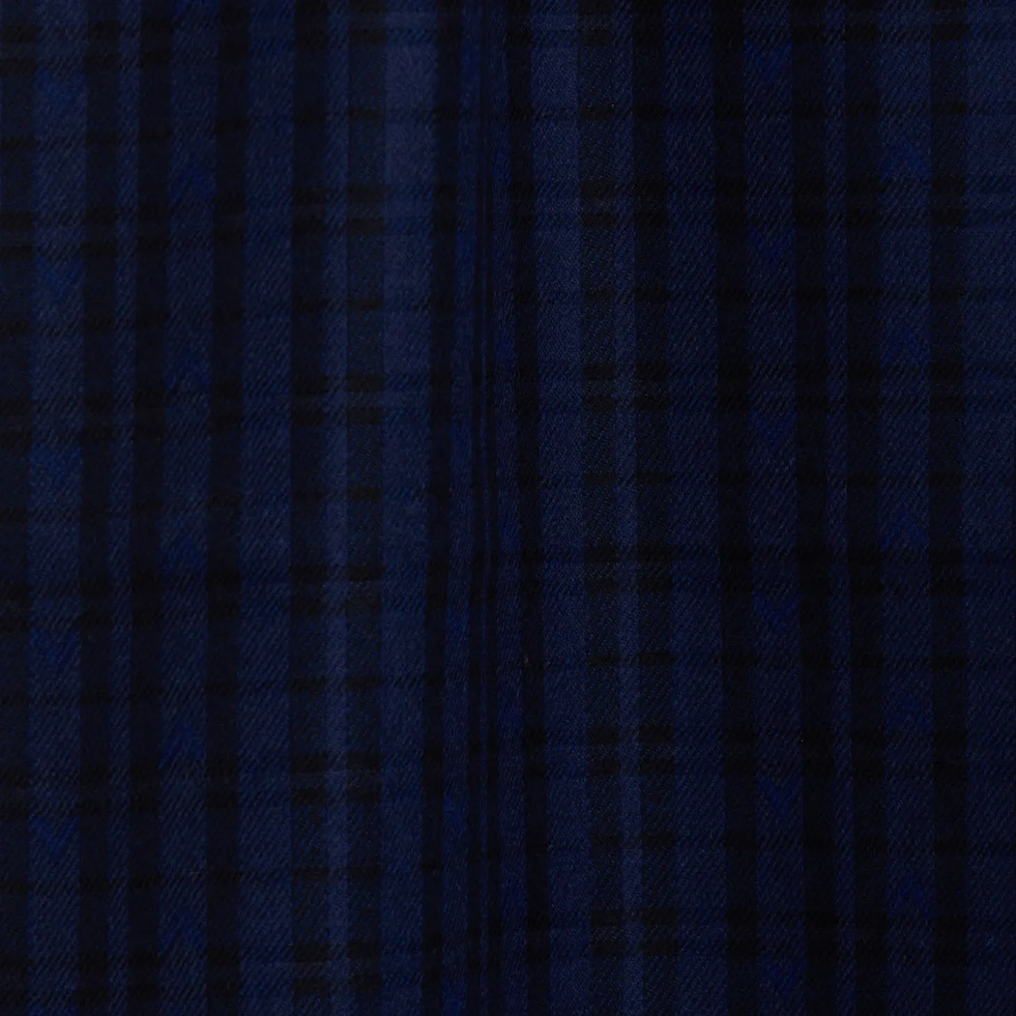 SCIARPA LOGO EM BLU SCURO In lana