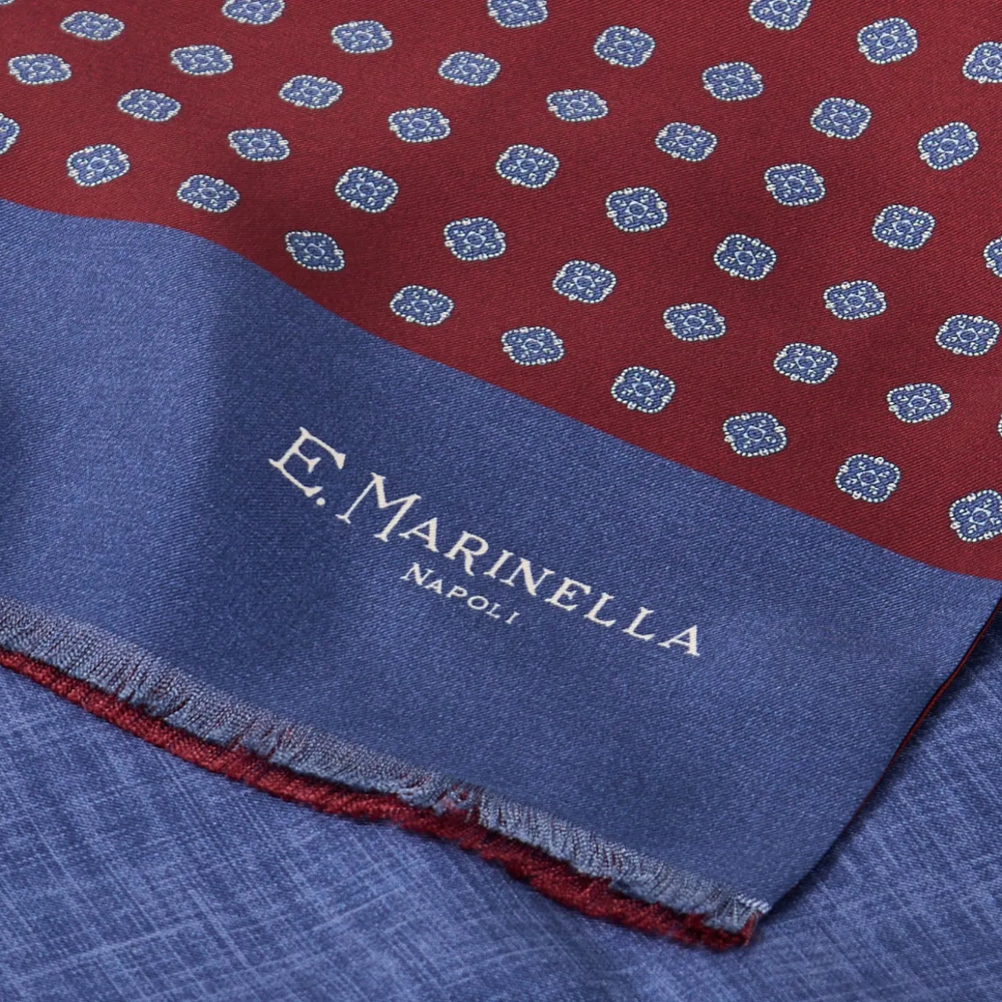 SCIARPA TUBOLARE BORDEAUXIN SETA TWILL Classic daisy