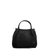 SOFT BAG NERA In pelle liscia