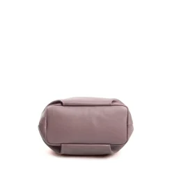SOFT MINI BAG ROSA In pelle liscia