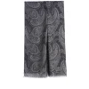 STOLA GRIGIA IN LANA Fantasia paisley