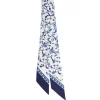 TWILLY IN SETA BLU SCURO Garden flower
