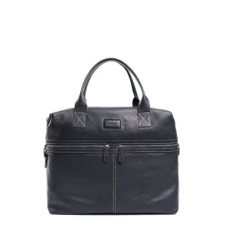 BORSA DA VIAGGIOBLU SCURO In pelle martellata