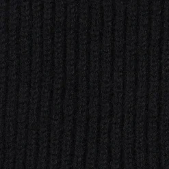 SCALDACOLLO NERO IN CASHMERETinta unita